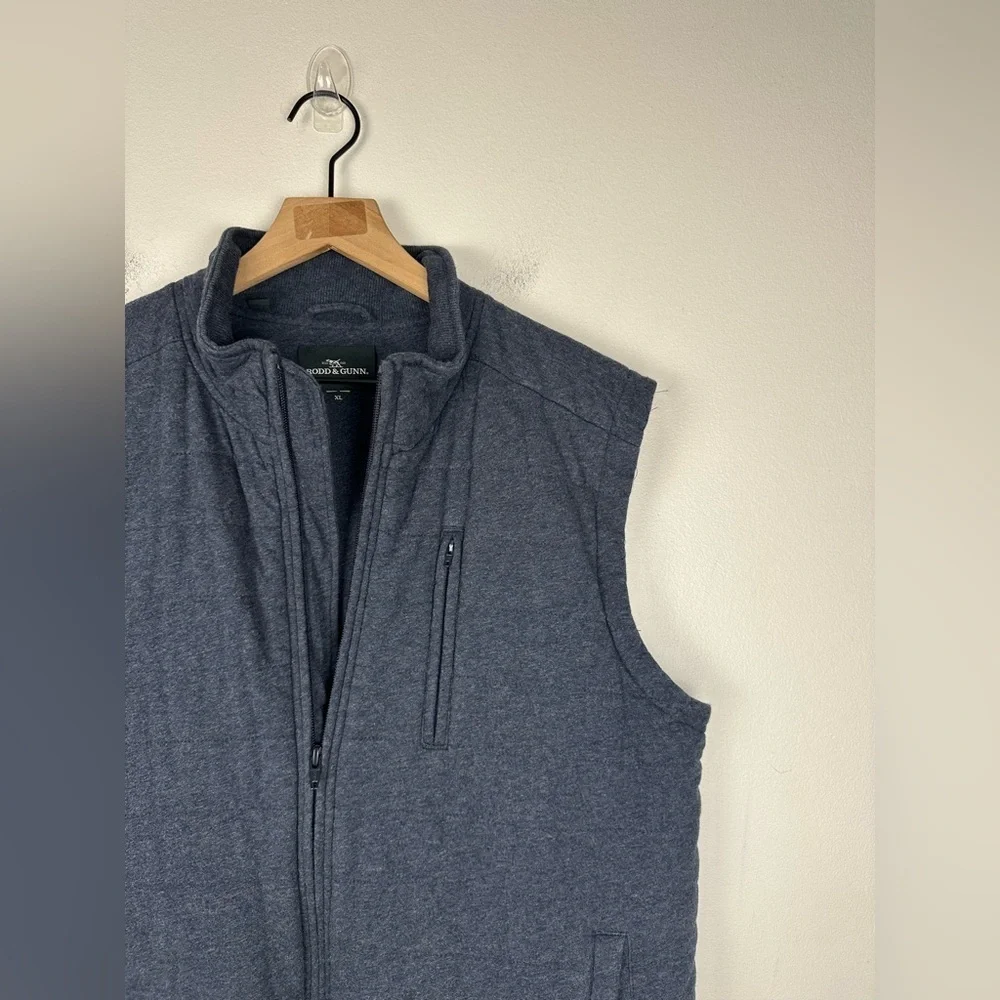 Rodd & Gunn Goulds‎ Road Quilted Cotton Flannel Vest Men’s Sz XL